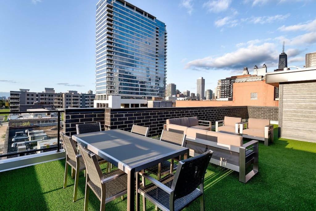 Villa Breathtaking Downtown Penthouse A - Sleeps 11 Chicago Exterior foto