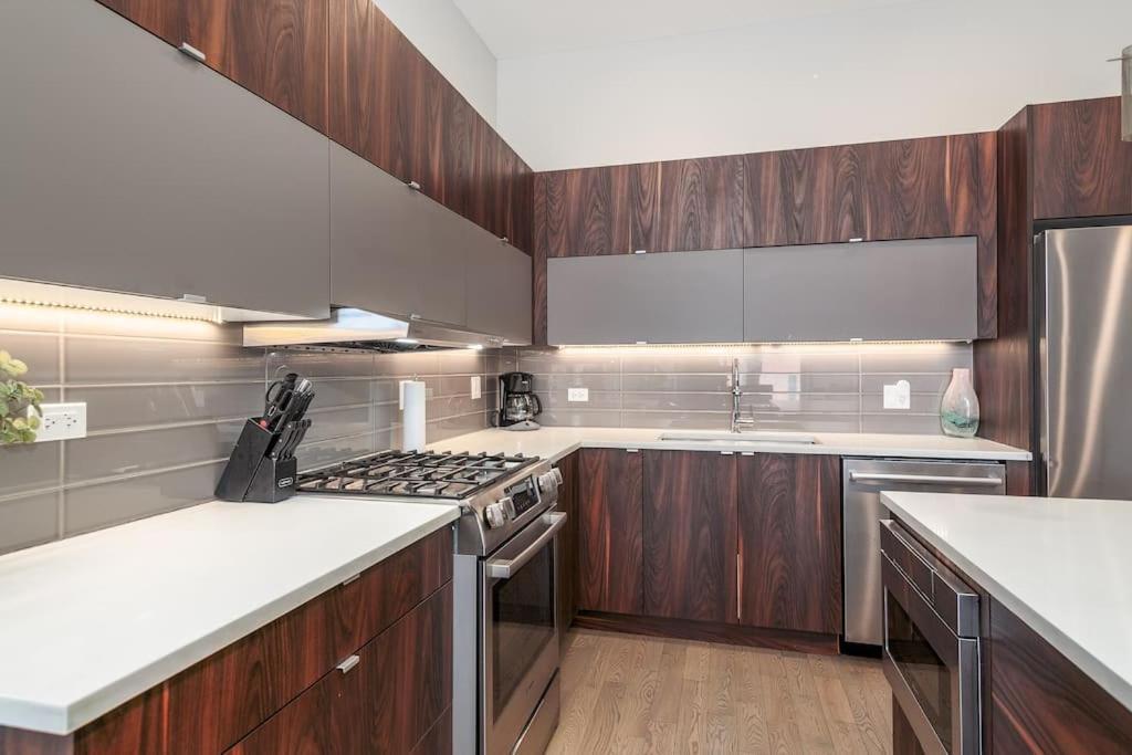 Villa Breathtaking Downtown Penthouse A - Sleeps 11 Chicago Exterior foto